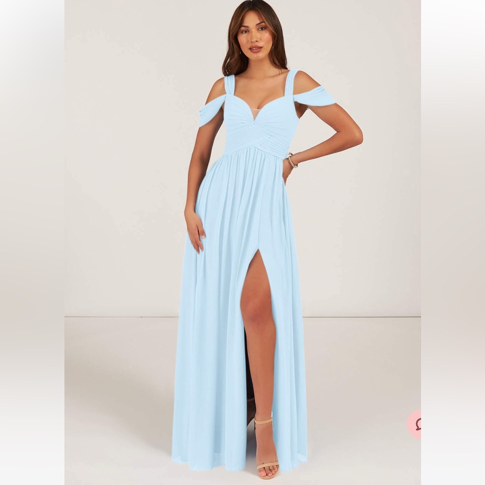 AZAZIE LIANNE size A6 Sky blue- worn once!